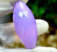 Opal Welo 120 Ct Australian Ocean Blue Color Lab pierre précieuse fantaisie e...