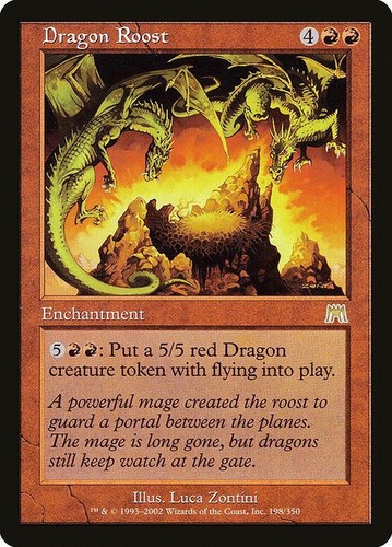 Mtg dragon roost - mtg,
