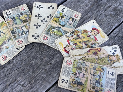 Jeu tarot grimaud - j, p