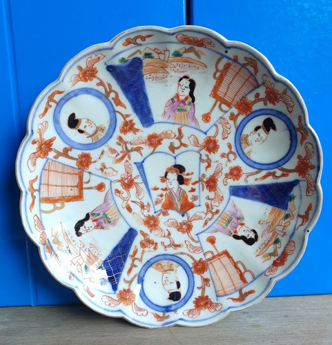 Assiette porcelaine imari - porcelaine,