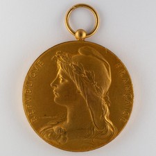Médaille République Française - Arpajon 1905 - signée par Oscar Roty