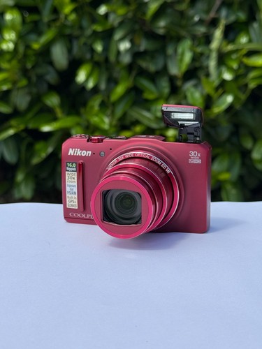 Nikon coolpix s9700 red 0mp - nikon,