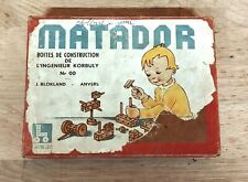 JEU MATADOR N° 00 de l ingénieur KORBULY/ Vintage/RARE