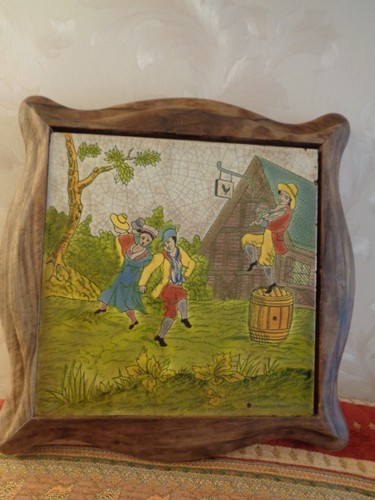 Dessous plat carreau gien - dessous,