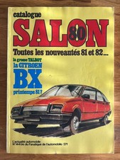 FANATIQUE DE L’AUTOMOBILE #144 bis - Salon Catalogue 1980 - CITROËN BX