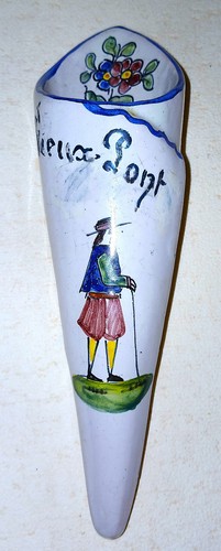 Bouquetiere murale cornet - murale, *