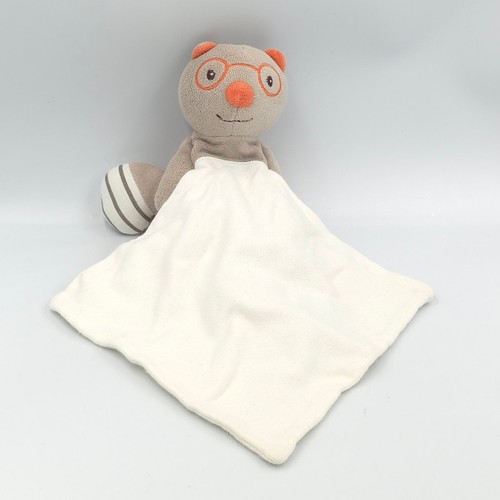 Doudou plat écureuil lunettes