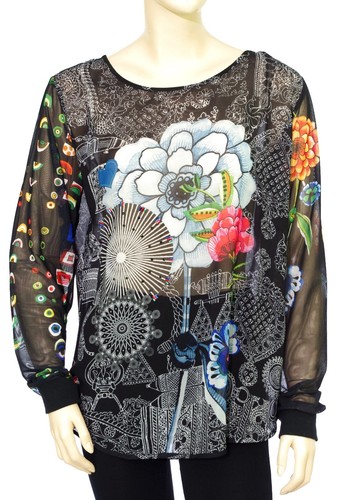Desigual blus regina tunique - desigual,