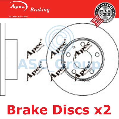 Apec braking 280mm - 280mm, oe