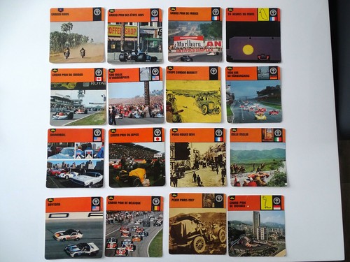 Lot fiches circuit - 16,