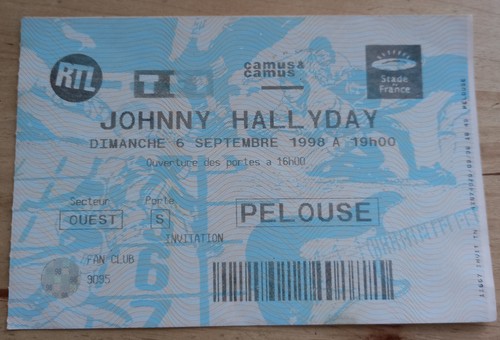 Johnny hallyday paris - johnny, stade
