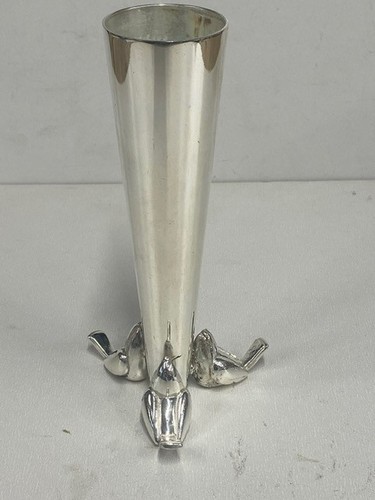 Christofle vase aux moineaux - christofle,