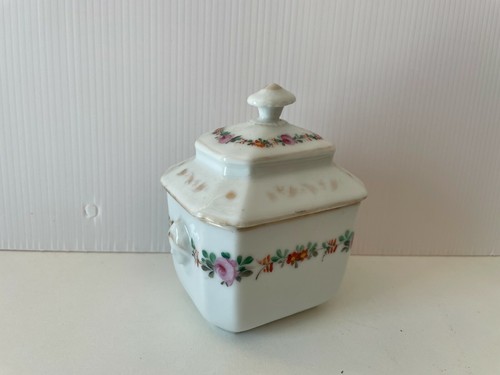 Ancien sucrier porcelaine - , de