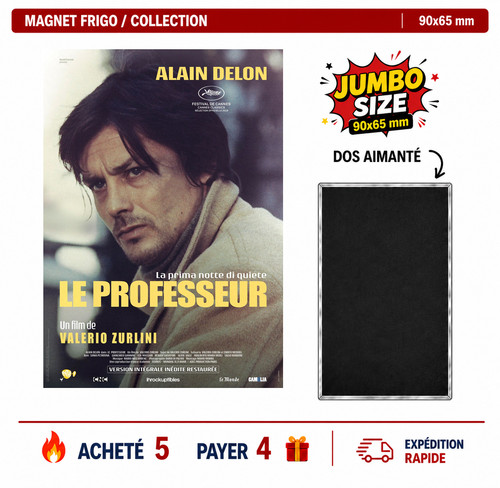 Magnet frigo alain delon le - alain,