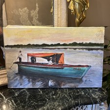 Tableau Huile Sur Toile