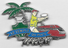 PIN'S TGV rouge TENNIS jaune