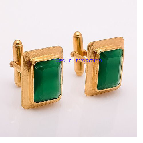 Vert naturel gemme onyx 925 - naturel,