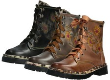 Laura Vita Bottines Femme Cuir