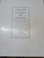 Fulcanelli Le mystère des cathédrale préface de Canseliet Pauvert alchimie