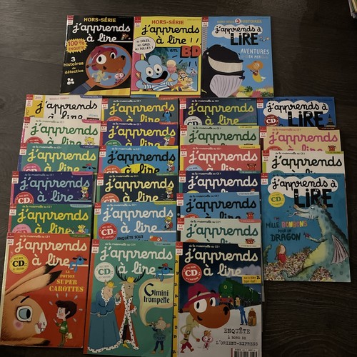 Lot magazines j apprends - 26, j'apprends