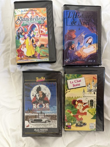 Lot vhs animation secam - vhs,