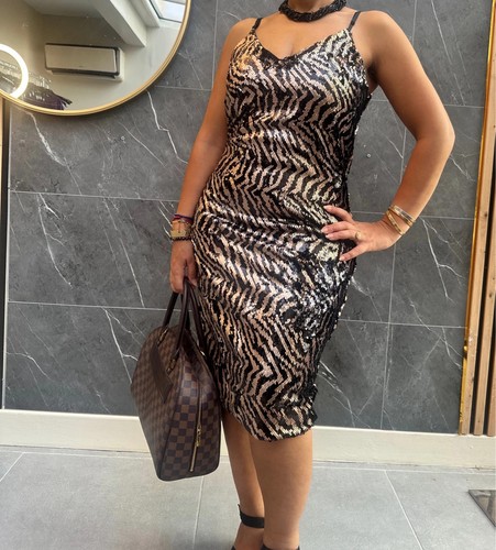 Robe midi soirée à - robe,