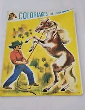 Ancien Livre De Coloriage Et