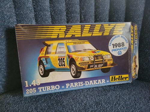 Heller maquette peugeot 205 - peugeot,