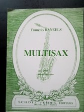 PARTITION - FRANCOIS DANEELS - Multisax pour saxophone solo