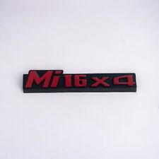 NEUF MONOGRAMME Mi16x4 ROUGE PEUGEOT 405 LOGO