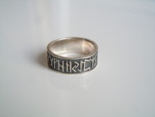 925 Bague Argent - Bande avec