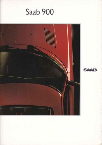 Catalogue brochure saab 900 - /,