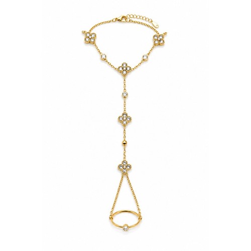 Chaine main bijoux acier - main,