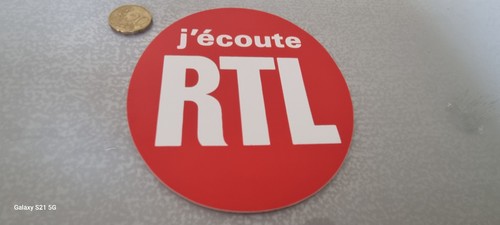 Autocollant radio ecoute - radio, j