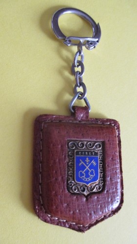Porte clé vintage - armoirie, en