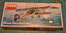 RARE MAQUETTE   FAIREY  SORDFISH  Mk-1  FROG  1/72