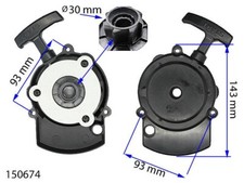 lanceur souffleur piece demarreur lanceur complet  poulie ressort ........ K674