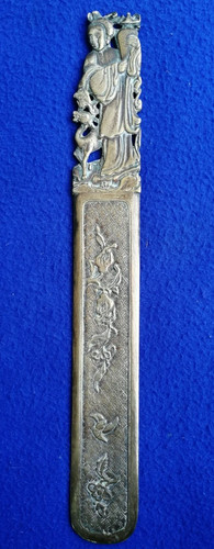 Ancien coupe papier bronze