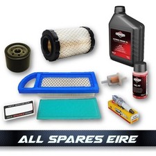 KIT D'ENTRETIEN MOTEUR BRIGGS RIDE ON TRACTEUR TONDEUSE FILTRES À HUILE...
