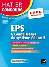 Hatier Concours CRPE 2017 - EPS et Connaissance du ... | Livre | état acceptable