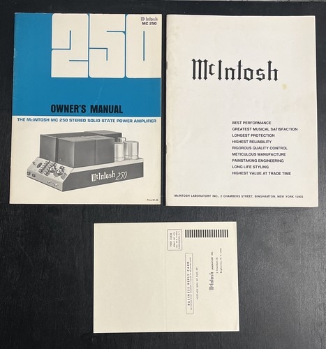 Vintage original mcintosh - vintage,