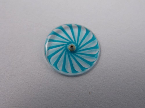 Clear blue borel 2mm - borel, 10.2mm