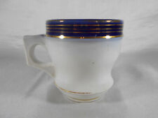 SUPERBE & LOURDE TASSE BRULOT EN PORCELAINE OPAQUE BAYEUX OU VALENTINE XIX ème