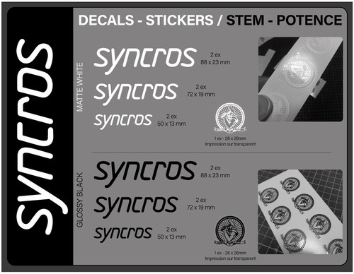 Syncros stem potence kit 7 - stem,