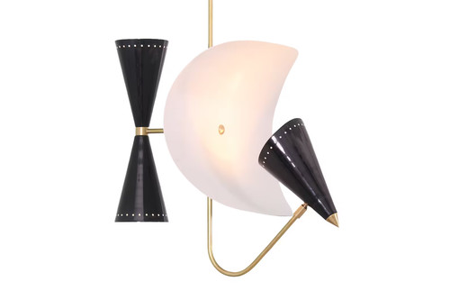 Luminaire lustre laiton - en,
