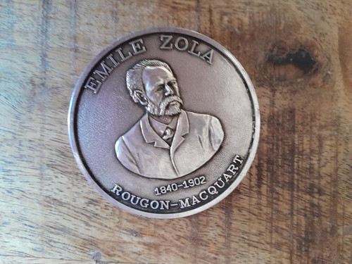 France médaille emile - médaille, zola