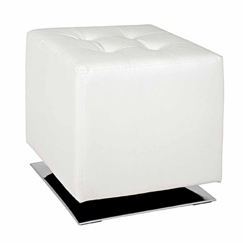 Pouf carré design hava - carré, 42cm