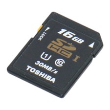 SDHC1 (16GB)  TOSHIBA, Memory