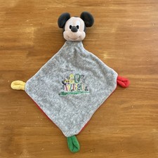 doudou plat MICKEY gris rouge crocodile Vert go wild DISNEY BABY Jaune Toucan