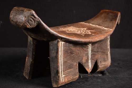 Tabouret ancien ashanti - ancien,